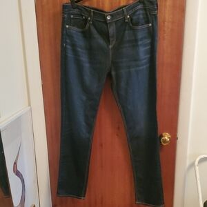 RAG &BONE DARK DENIM DRE JEANS SIZE 34
